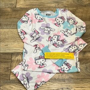 Hello kitty girls sleepwear